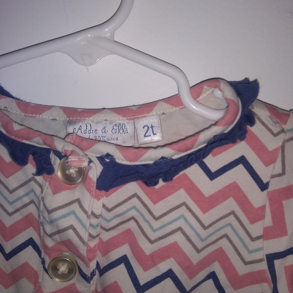Addie and Ella Chevron dress - Picture 2 of 3